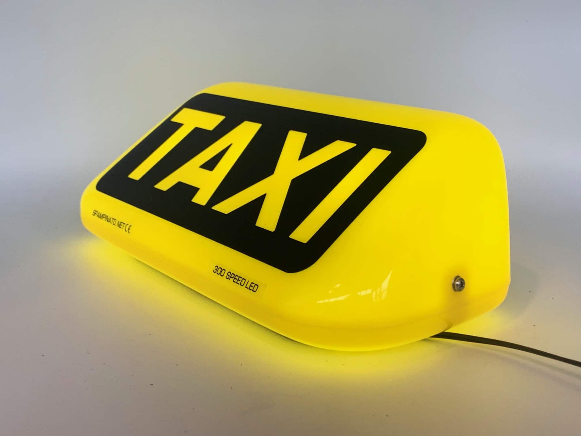 TAXI-LED-SCHILD, MAGNETISCHES DEKORATIVES Auto-Taxi-Dachschild